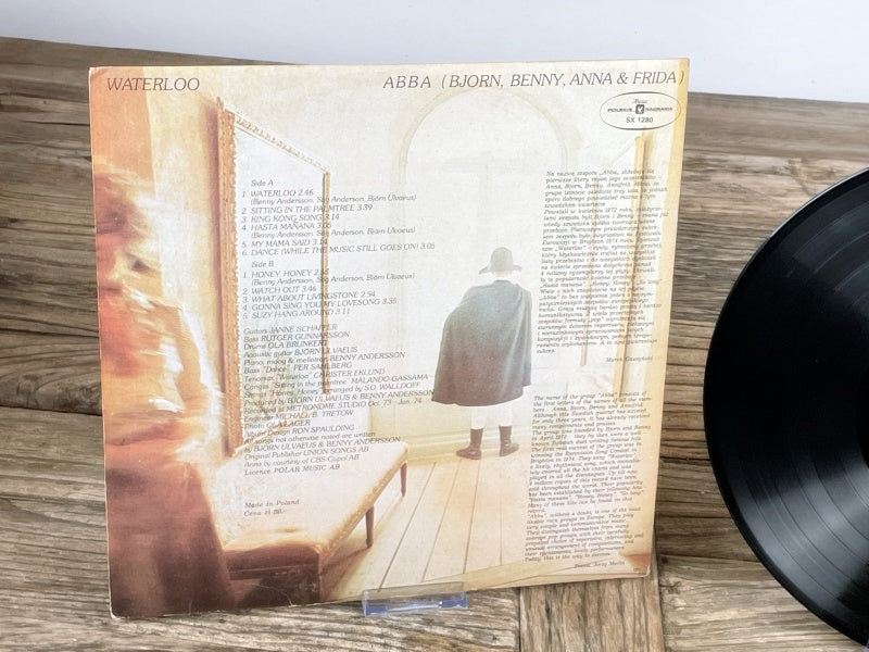 ABBA – Waterloo Vintage LP (Muza, Poland 1970s)