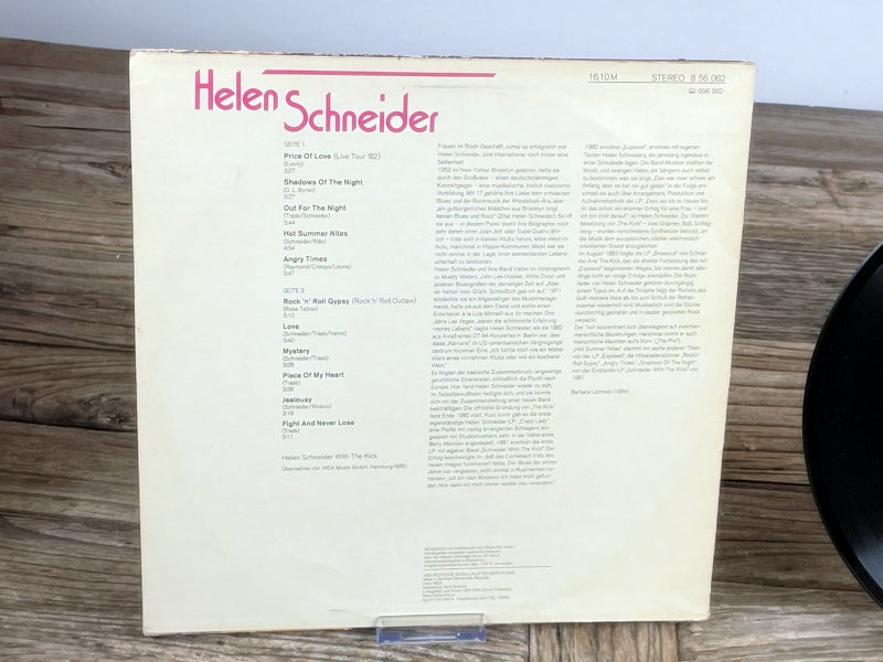 Helen Schneider – Helen Schneider Vintage LP (AMIGA, 1983)