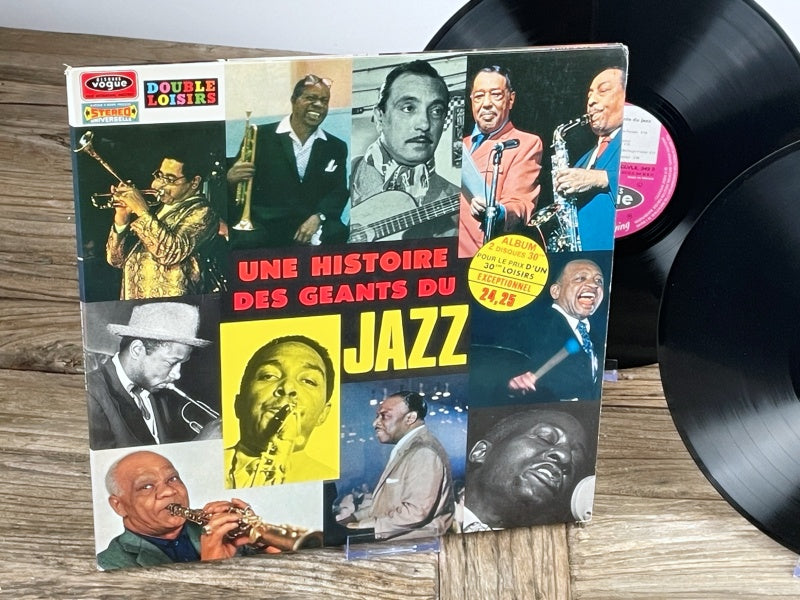 Various Artists – Une Histoire des Géants du Jazz Vintage 2LP (Disques Vogue, France)