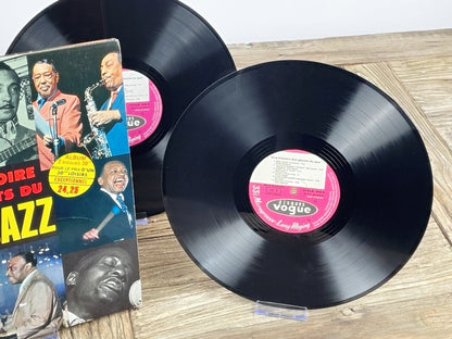 Various Artists – Une Histoire des Géants du Jazz Vintage 2LP (Disques Vogue, France)