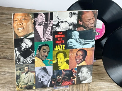 Various Artists – Une Histoire des Géants du Jazz Vintage 2LP (Disques Vogue, France)