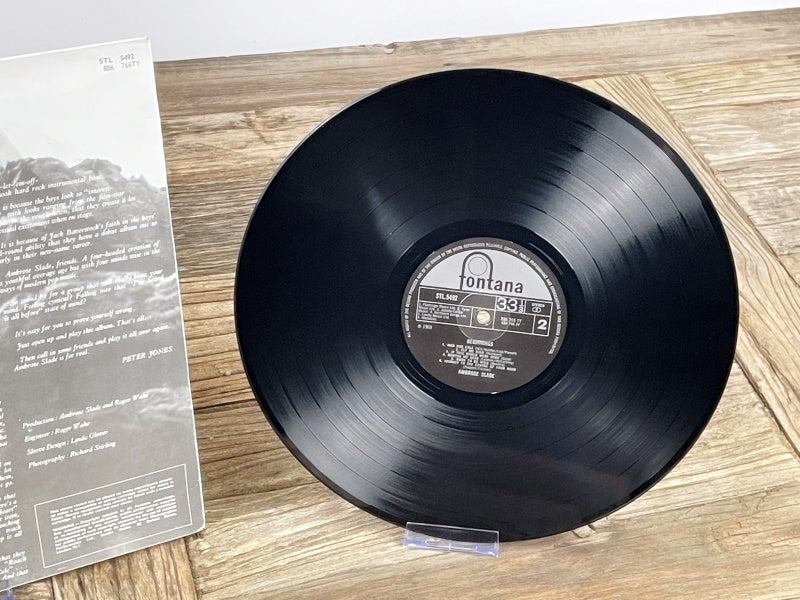 Ambrose Slade – Beginnings Vintage LP (Fontana, UK 1969)
