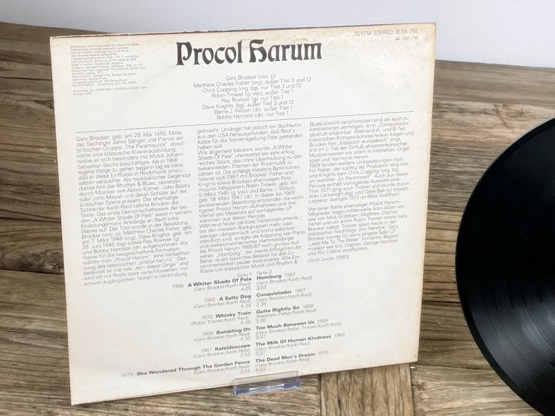 Procol Harum – Procol Harum Vintage LP (AMIGA, DDR 1982)