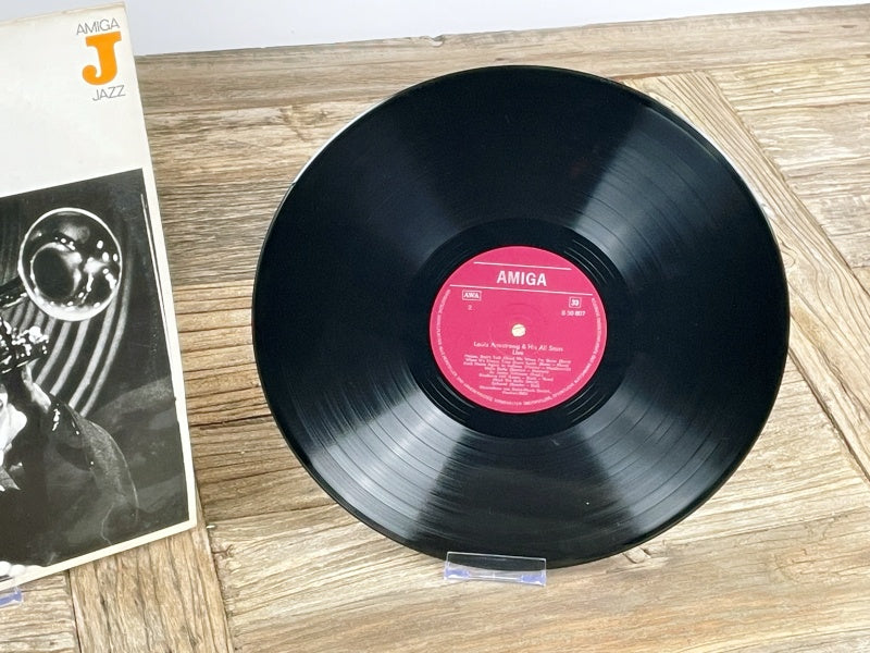 Louis Armstrong & His All Stars – Live (Amiga Jazz Series) Vintage LP, DDR-Pressung