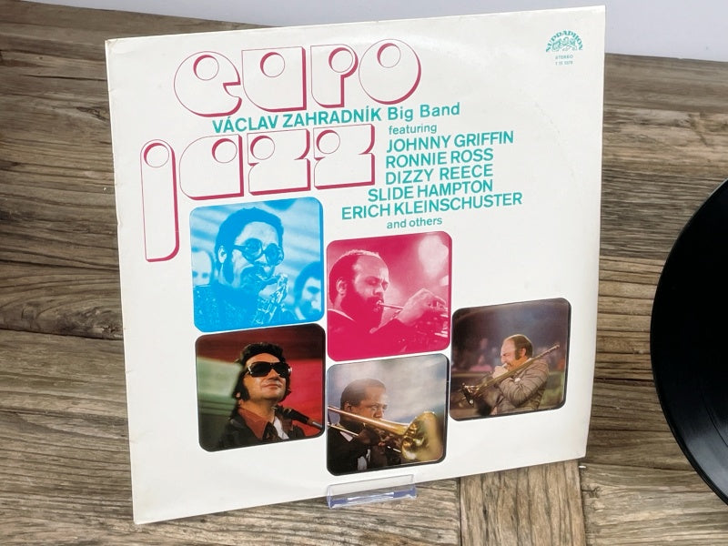 Václav Zahradník Big Band – Eurojazz (feat. Johnny Griffin, Dizzy Reece, Slide Hampton) Vintage LP, Supraphon Czechoslovakia Pressing