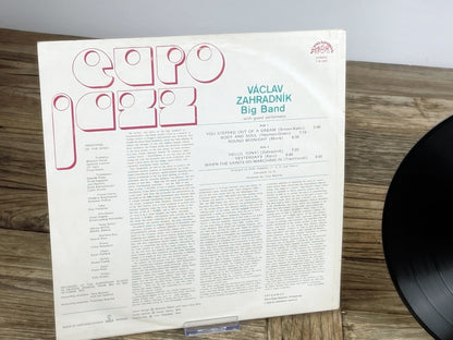 Václav Zahradník Big Band – Eurojazz (feat. Johnny Griffin, Dizzy Reece, Slide Hampton) Vintage LP, Supraphon Czechoslovakia Pressing