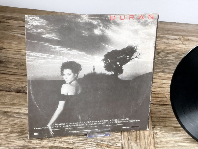 Duran Duran – Notorious Retro LP (Balkanton Bulgaria Pressing)