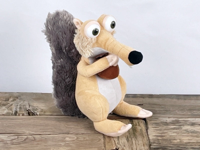 Ice Age – Scrat Plüschfigur (ca. 25 cm) Retro Sammlerstück