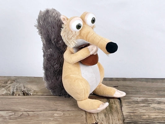Ice Age – Scrat Plüschfigur (ca. 25 cm) Retro Sammlerstück