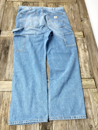 Carhartt Loose Fit – Work Denim Jeans 38x32 (ungetragen, ca. frühe 2000er)
