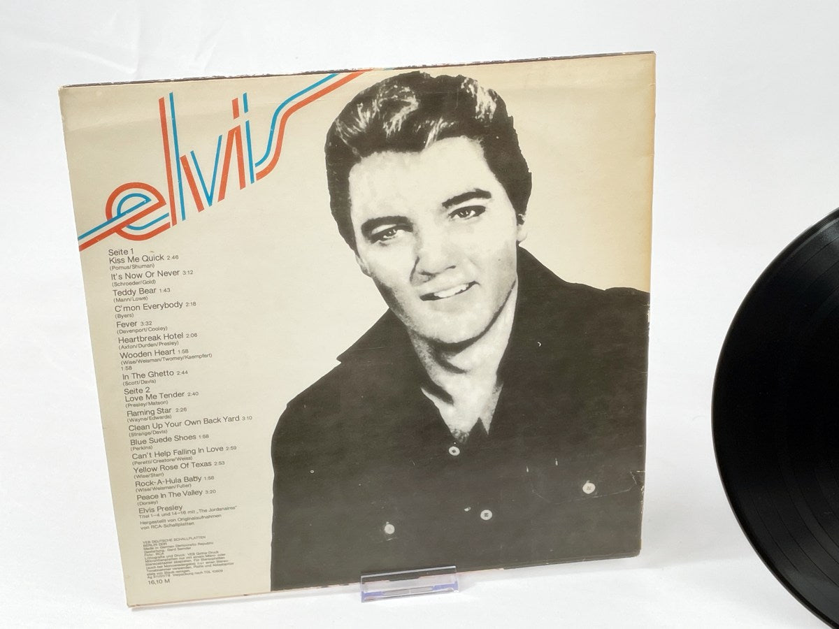 Elvis Presley - Elvis (LP, Vinyl, AMIGA 8 55 630, GDR pressing, Vintage)