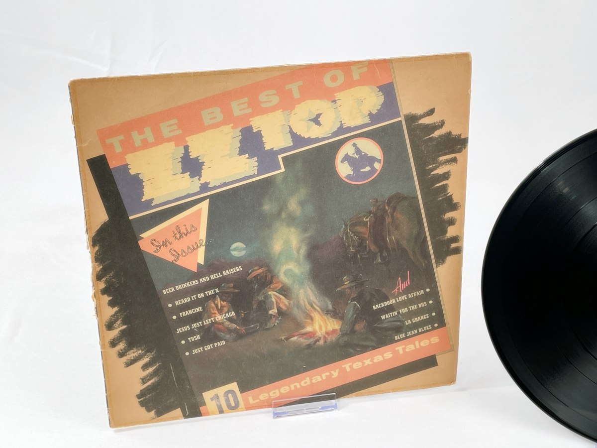 ZZ Top - The Best of ZZ Top (LP, Vinyl, Warner Bros. WB 56 598, 1977, Vintage)