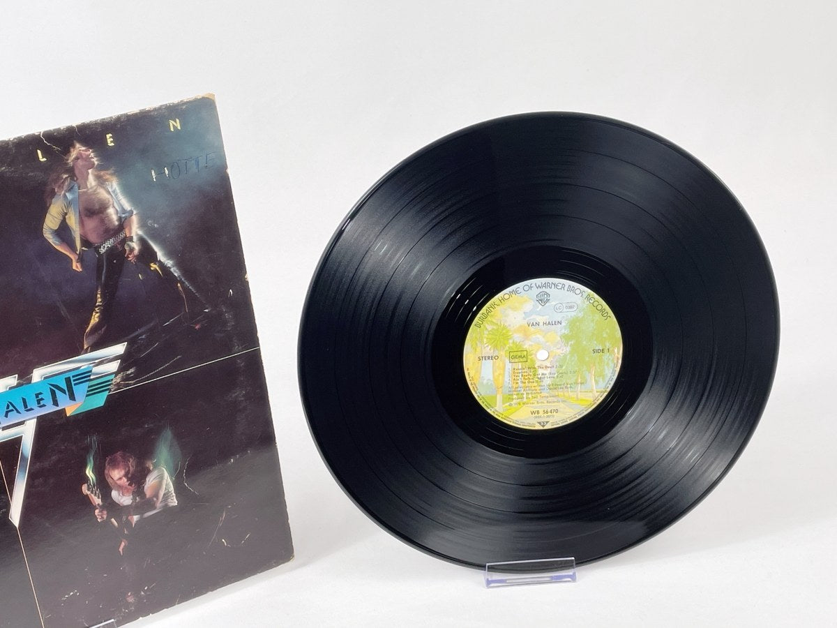 Van Halen - Van Halen (debut album, LP, vinyl, Warner Bros. WB 56 470, 1978, vintage)