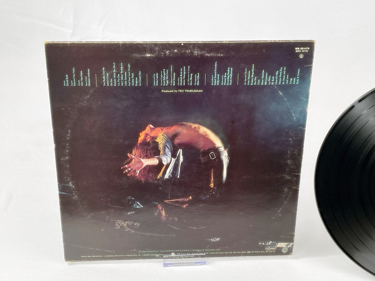 Van Halen - Van Halen (debut album, LP, vinyl, Warner Bros. WB 56 470, 1978, vintage)