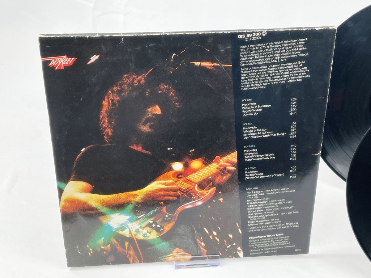 Frank Zappa / Mothers - Roxy &amp; Elsewhere (2LP, Live, 1974) - Original Vintage Vinyl