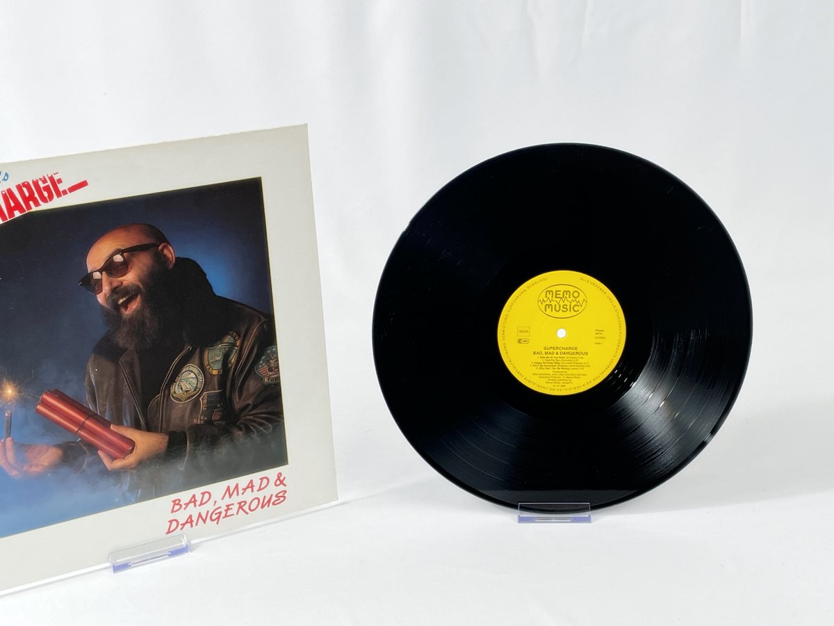 Supercharge – Bad, Mad &amp; Dangerous (Memo Music, 1983, LP Vinyl) – Retro