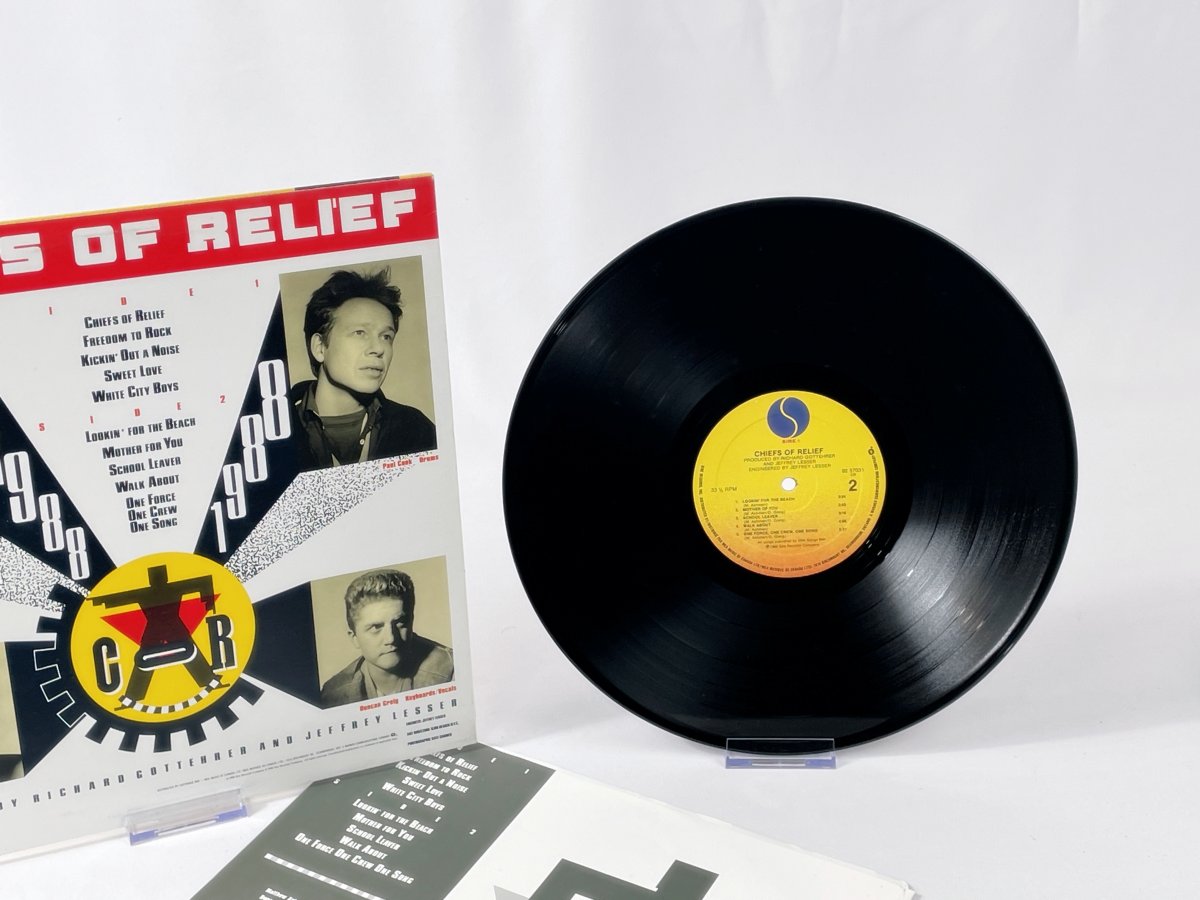 Chiefs Of Relief – Chiefs Of Relief (WEA, Germany 1988, LP Vinyl) – Vintage