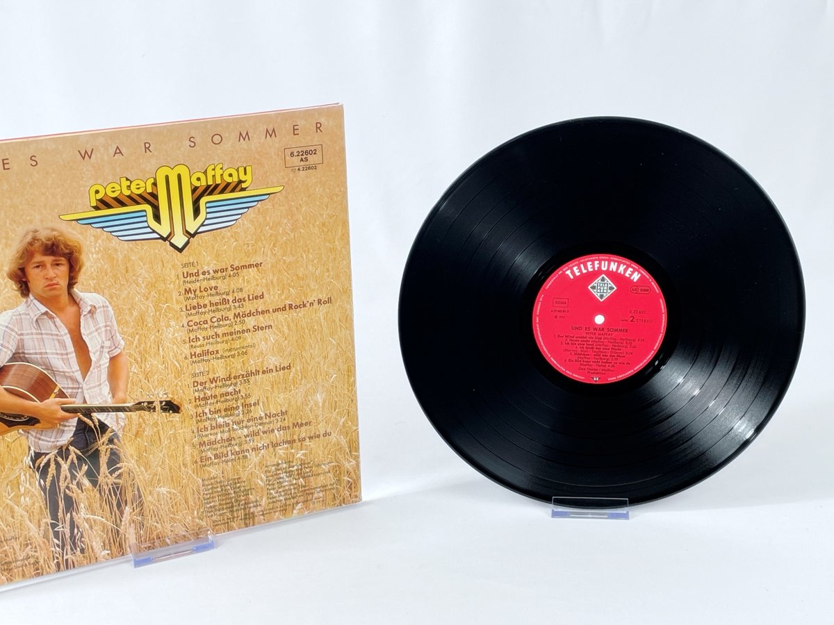 Peter Maffay – And It Was Summer (1976, Telefunken) Vintage LP Vinyl