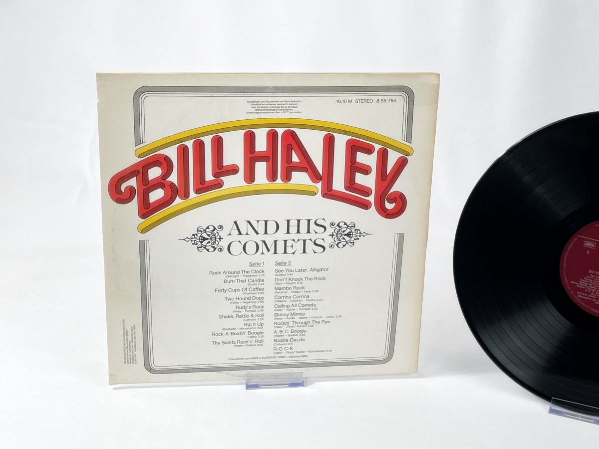 Bill Haley and His Comets – Vintage Rock’n’Roll Compilation LP Vinyl (Amiga, DDR-Pressung)