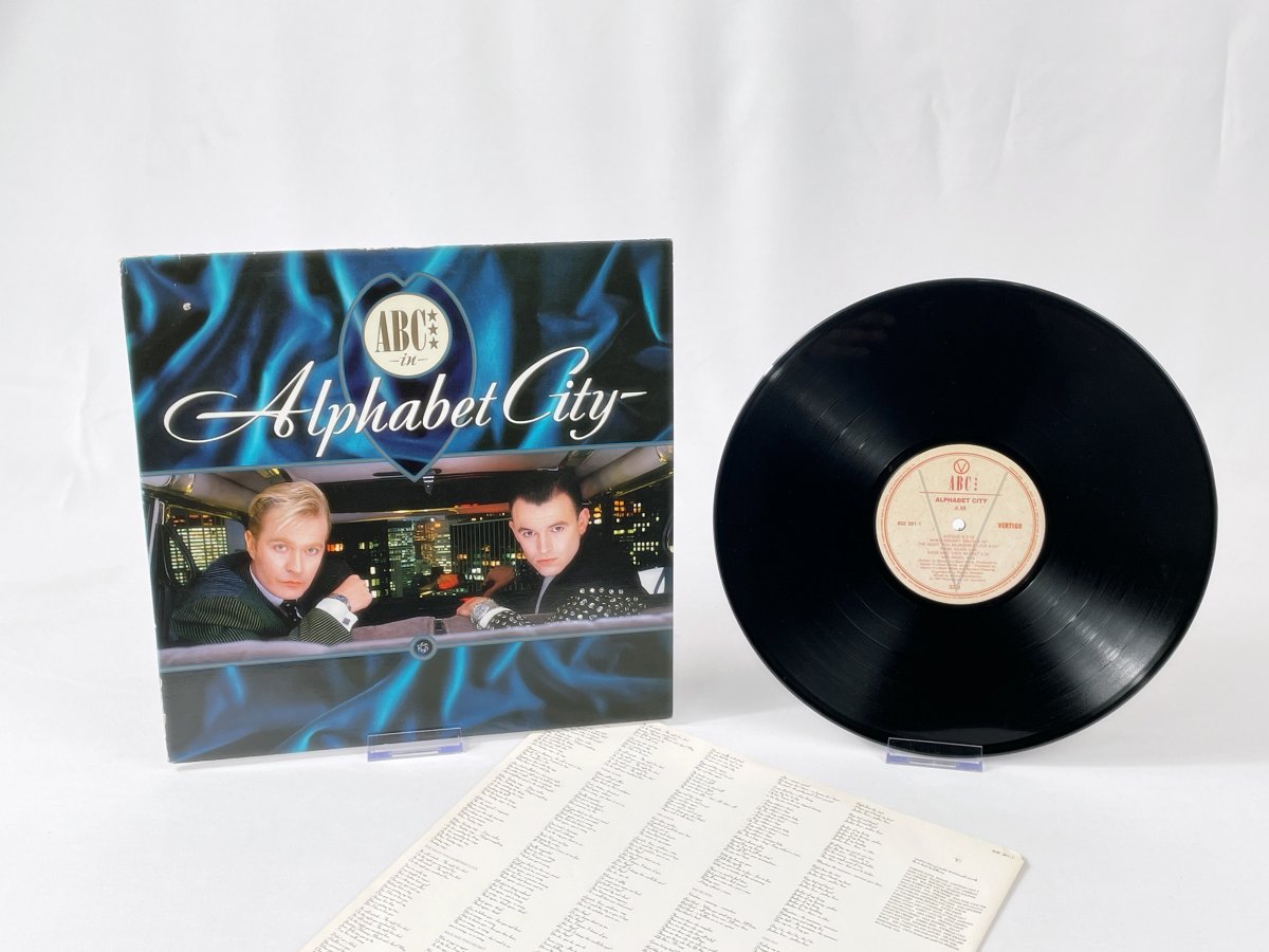 ABC – Alphabet City LP 1987 Vertigo Retro