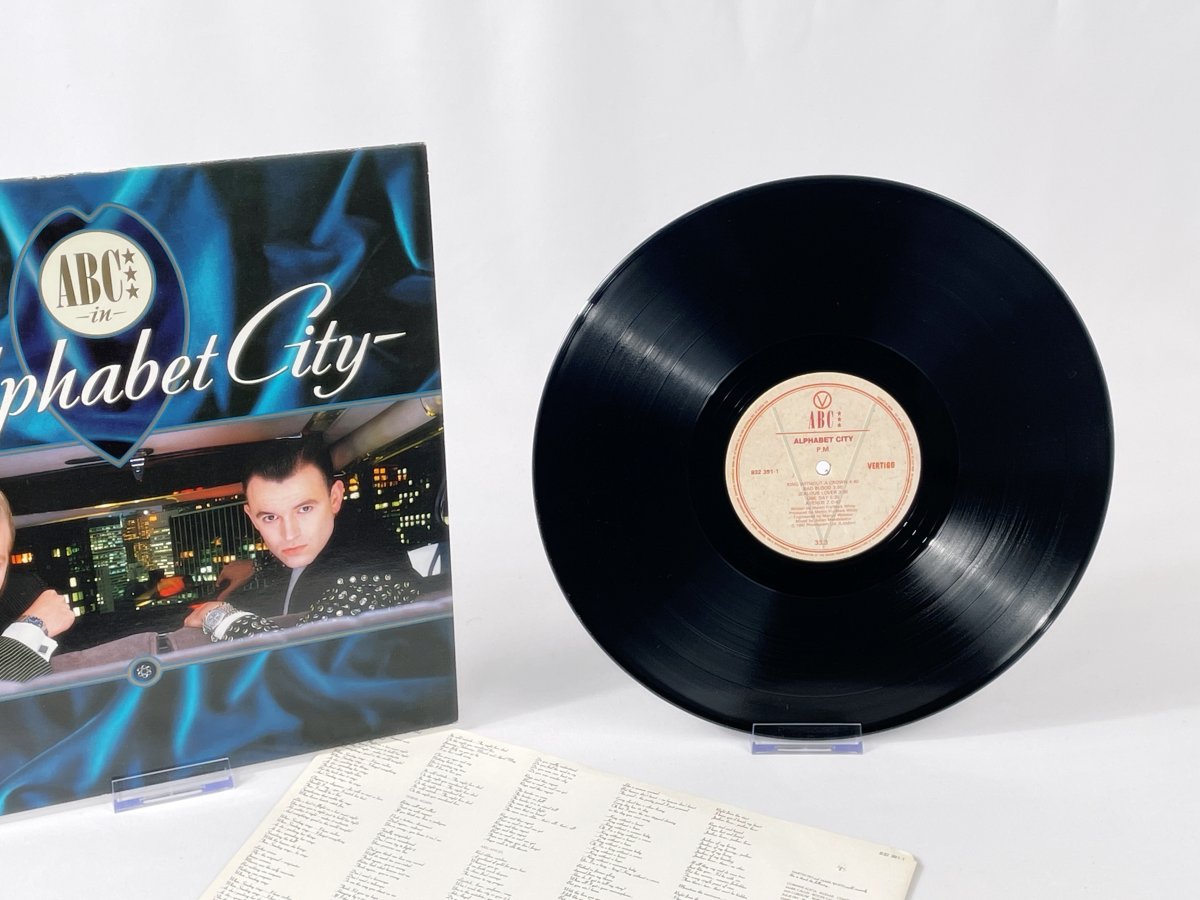 ABC – Alphabet City LP 1987 Vertigo Retro