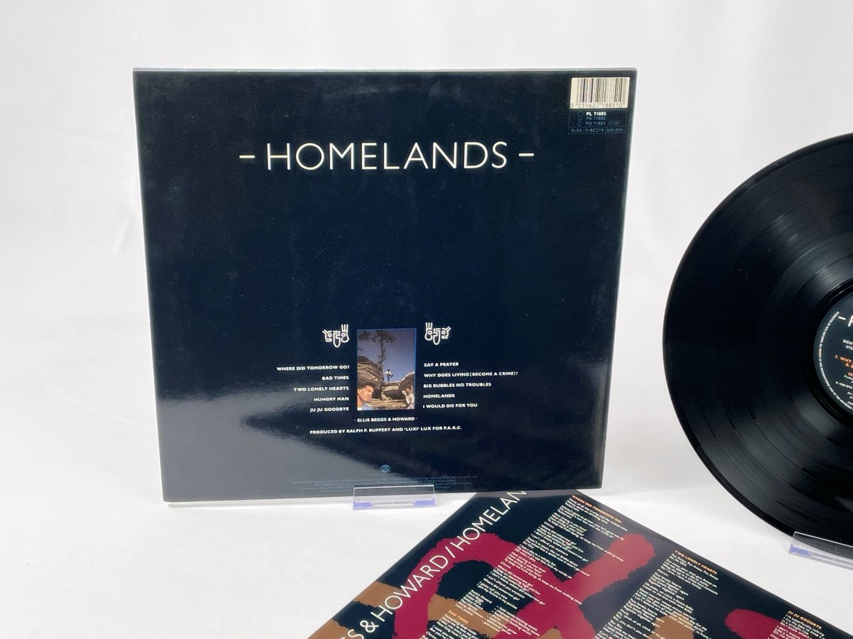 Ellis Beggs & Howard – Homelands (LP, Vinyl, Retro Vintage 80s)