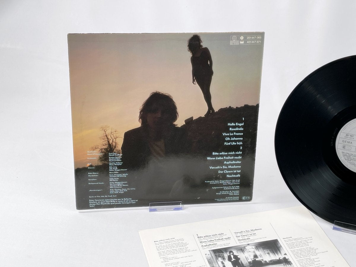 Stefan Waggershausen – Hallo Engel LP Vinyl Album (Retro Vintage 80s, Ariola, Deutschrock)