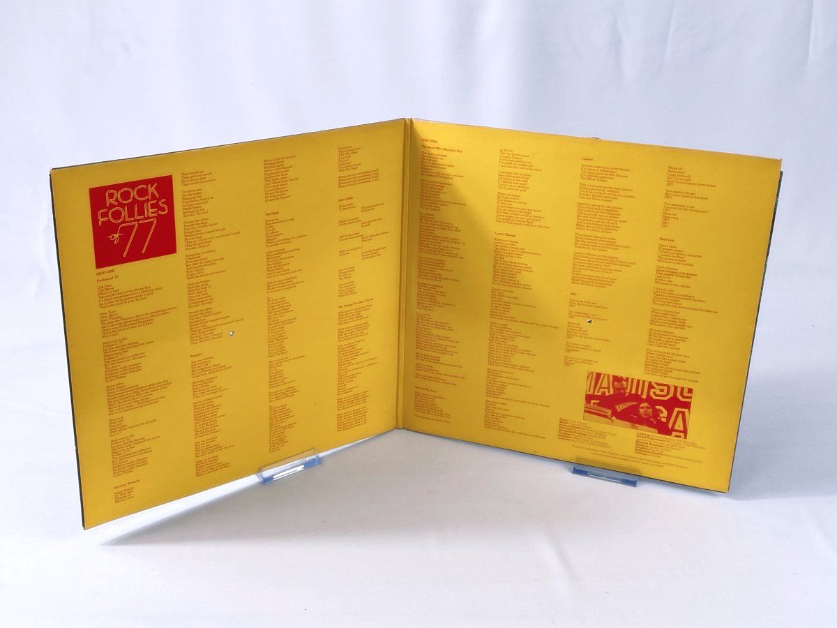 Rock Follies of 77 Vintage Original Soundtrack LP Vinyl (Polydor 1977)