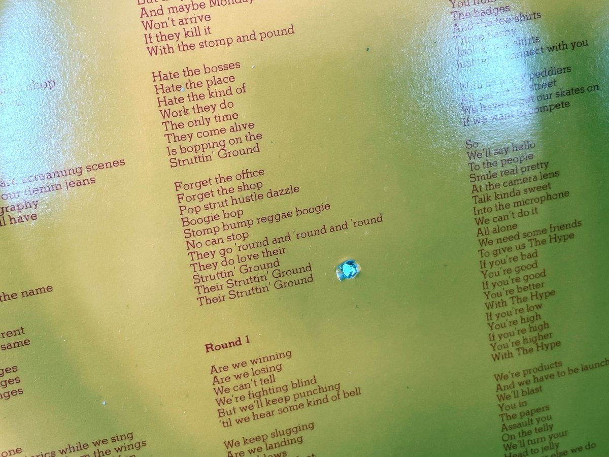 Rock Follies of 77 Vintage Original Soundtrack LP Vinyl (Polydor 1977)