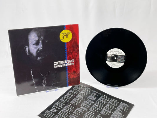Zeltinger Band – Ich bin ein Sünder LP Vinyl (1981, Freistil Records, Retro Kölschrock)