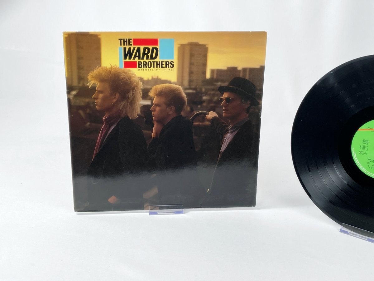 The Ward Brothers – Madness of It All LP Vinyl (1987, Virgin Records, Retro Pop Rock)