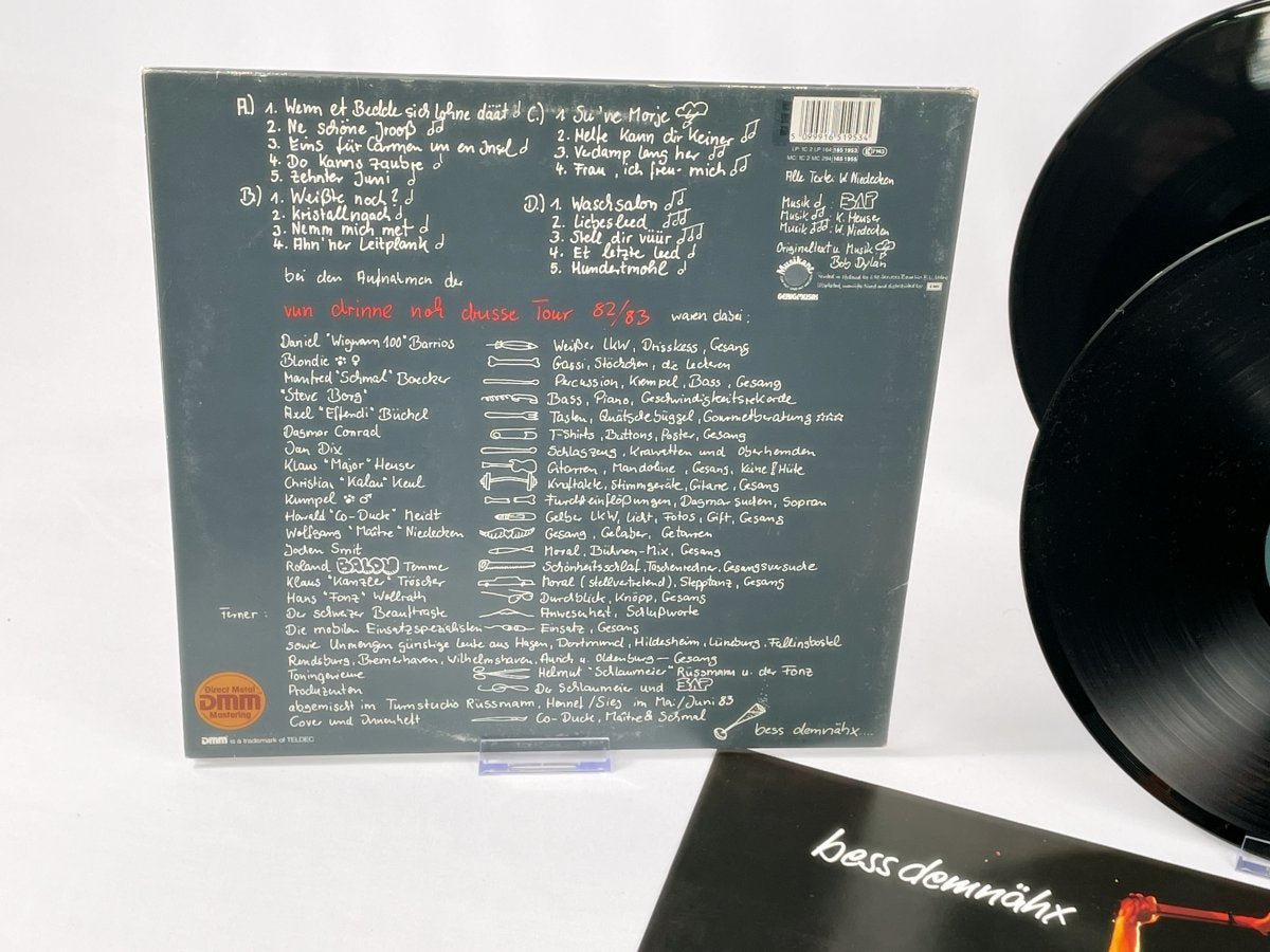 BAP – Live: Bess demnähx 2LP Vinyl Vintage (1983, EMI Electrola, Kölschrock)