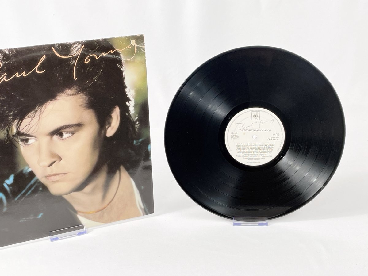 Paul Young – The Secret of Association (Vintage Vinyl LP, 1985, CBS)