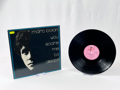 Marc Bolan - You Scare Me To Death LP Vinyl 1981, Cherry Red/Chrysalis, Retro Glam Rock Album
