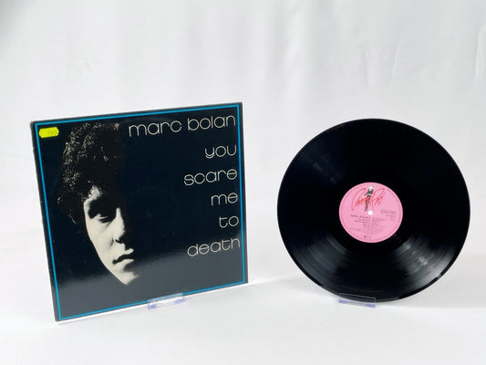 Marc Bolan - You Scare Me To Death LP Vinyl 1981, Cherry Red/Chrysalis, Retro Glam Rock Album