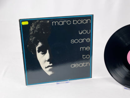 Marc Bolan - You Scare Me To Death LP Vinyl 1981, Cherry Red/Chrysalis, Retro Glam Rock Album