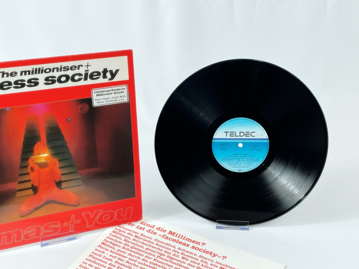 X-mas + You – The Millioniser + Faceless Society, Vintage Teldec LP 1980s