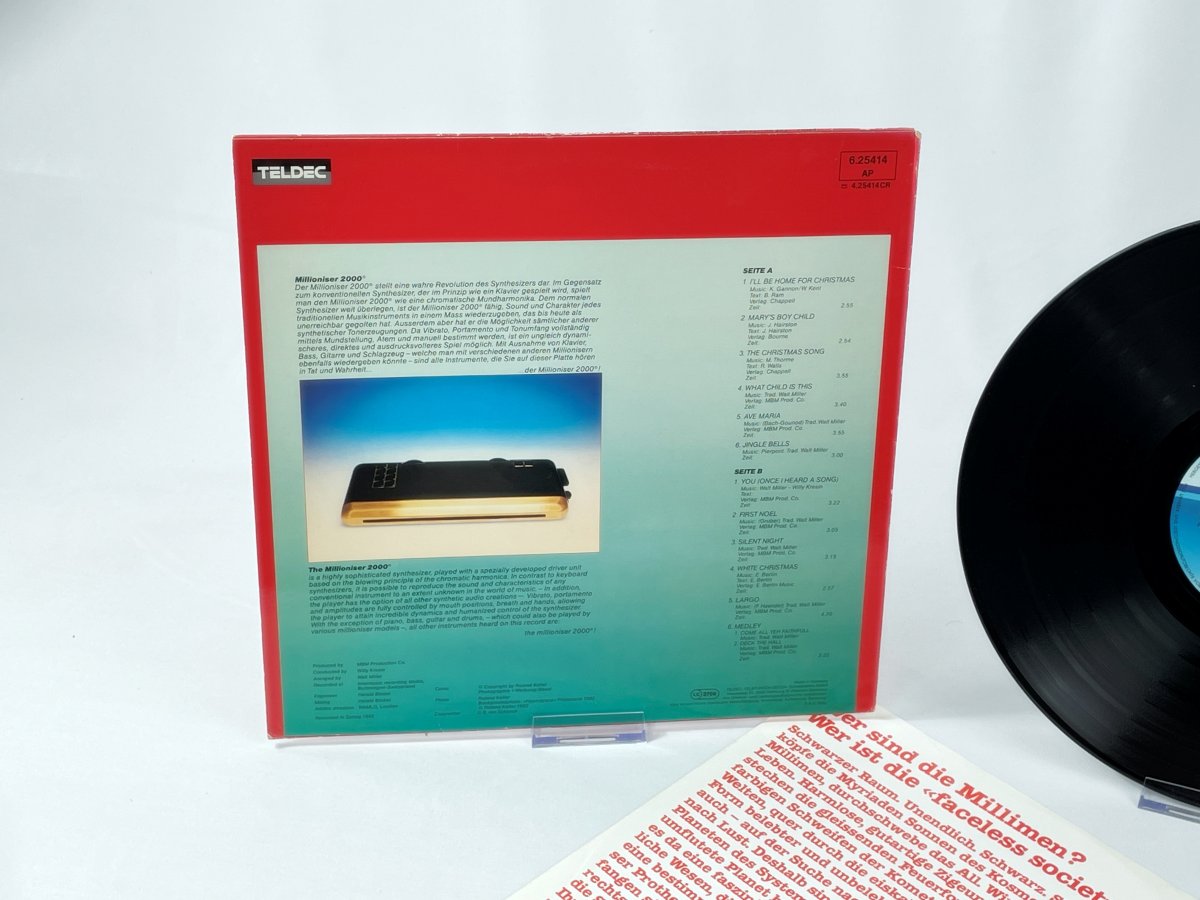 X-mas + You – The Millioniser + Faceless Society, Vintage Teldec LP 1980s