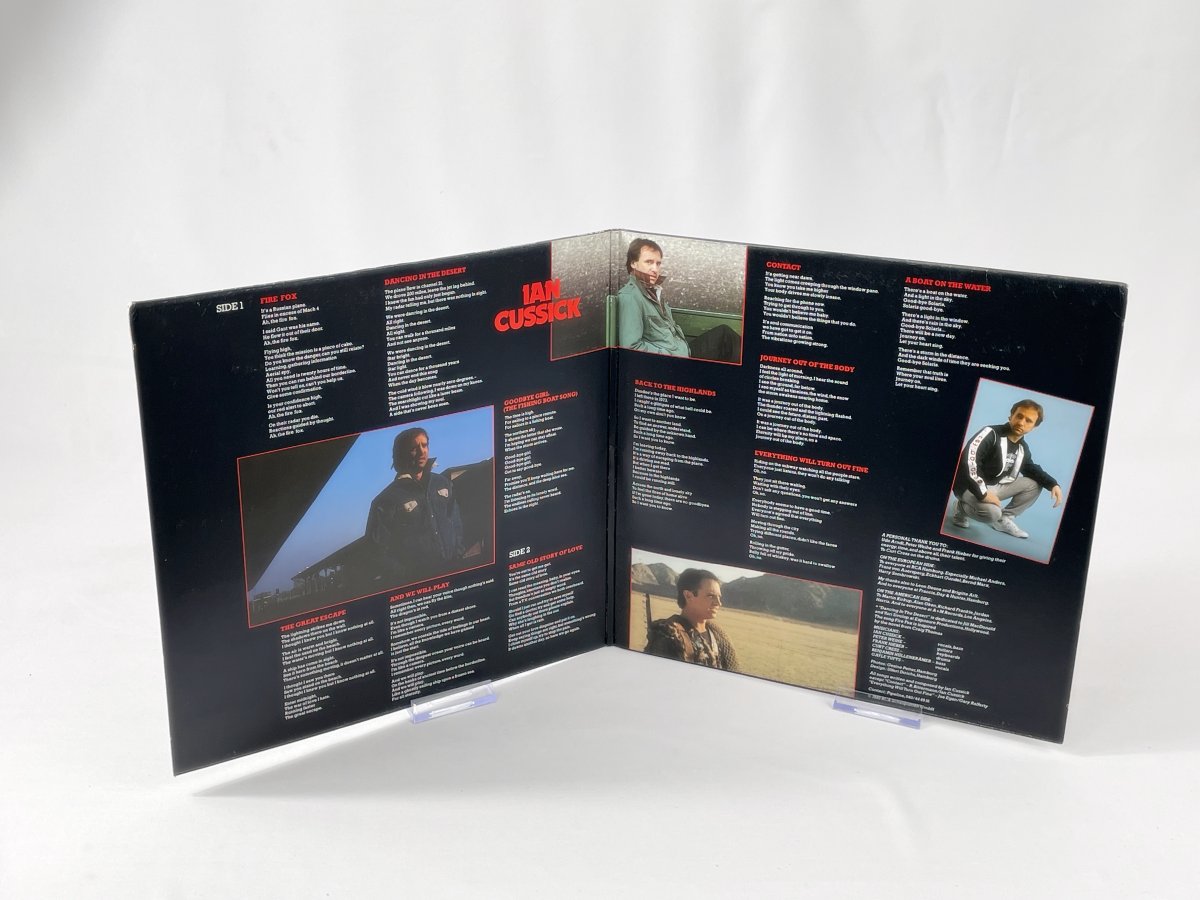 Ian Cussick – The Great Escape LP Vinyl RCA 1983 – Vintage Rock Album