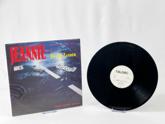 Frank Zander – Jeannie (Maxi Single, 12", Teldec) Retro Vinyl