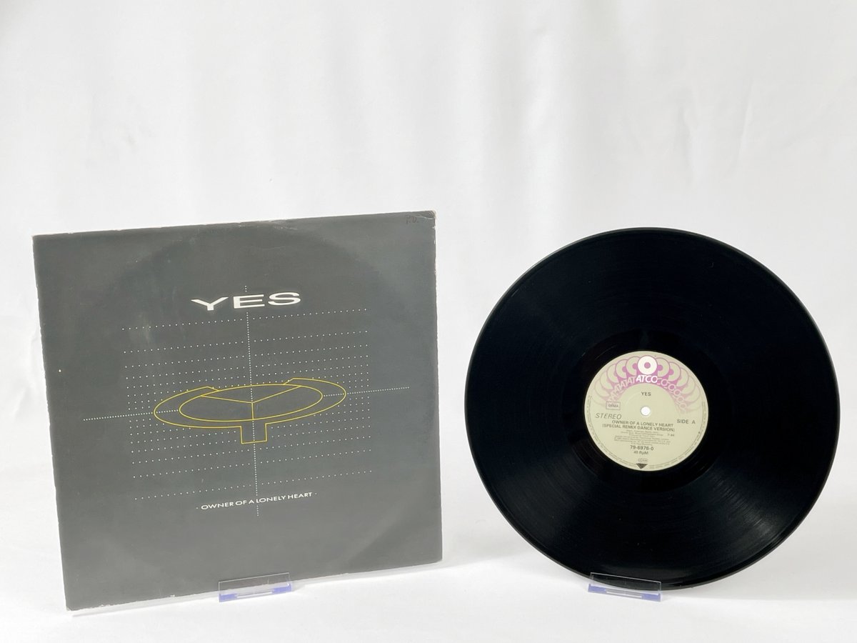 Yes – Owner of a Lonely Heart 12" Maxi-Single 1983, Retro Vinyl Rock