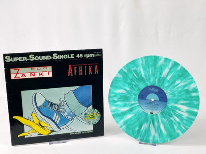 Edo Zanki – Afrika / Große Scheine 12" Maxi-Single 1983, Vintage Coloured Vinyl