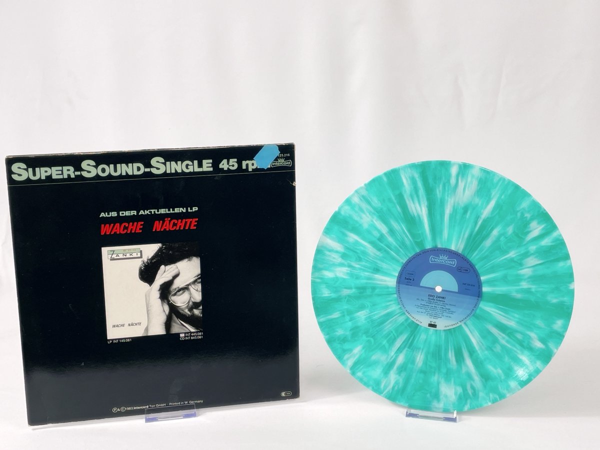 Edo Zanki – Afrika / Große Scheine 12" Maxi-Single 1983, Vintage Coloured Vinyl