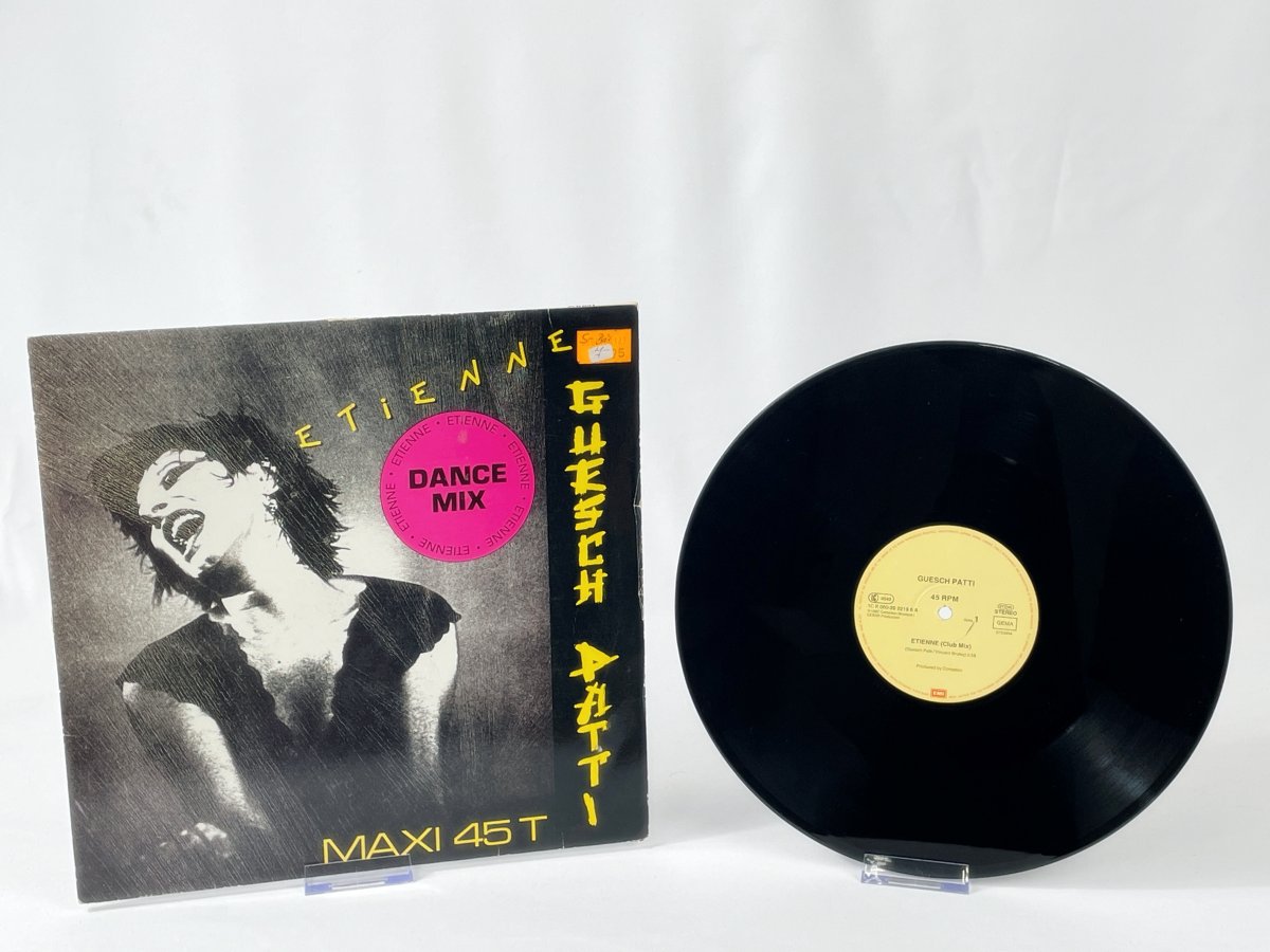 Guesch Patti – Etienne 12" Maxi-Single 1987, Vintage Dance Pop Vinyl