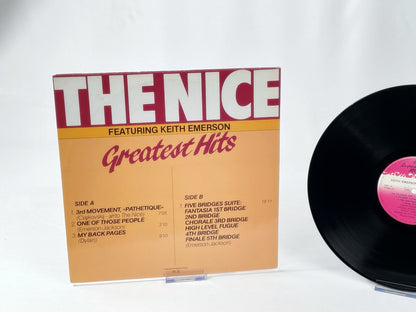 The Nice - Greatest Hits LP Vinyl, Vintage Prog Rock, Featuring Keith Emerson