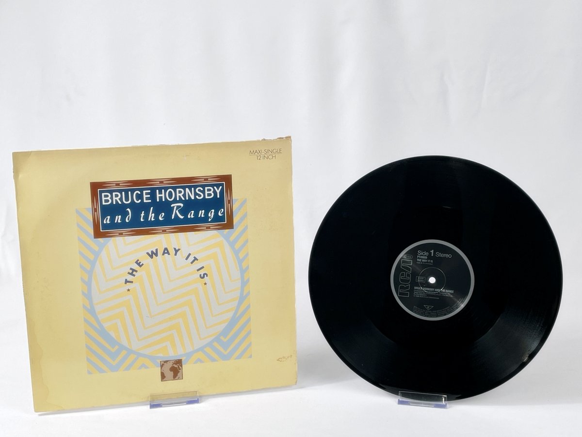Bruce Hornsby and the Range – The Way It Is 12" Maxi-Single 1986, Vintage Rock/Pop Vinyl