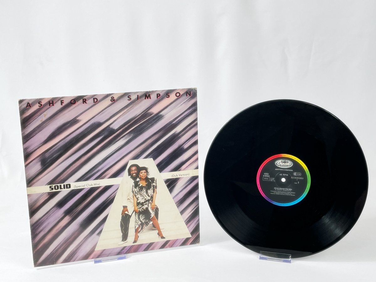 Ashford & Simpson – Solid 12" Maxi-Single 1984, Vintage Retro Soul Vinyl