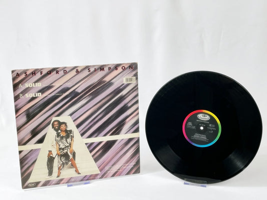 Ashford & Simpson – Solid 12" Maxi-Single 1984, Vintage Retro Soul Vinyl