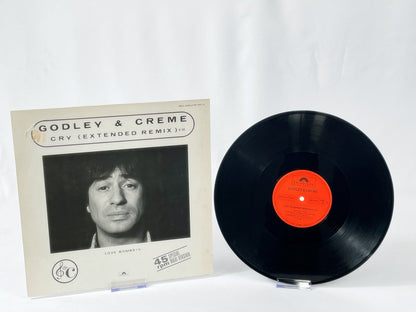 Godley & Creme – Cry (Extended Remix) 12" Maxi-Single 1985, Vintage Vinyl (Polydor)