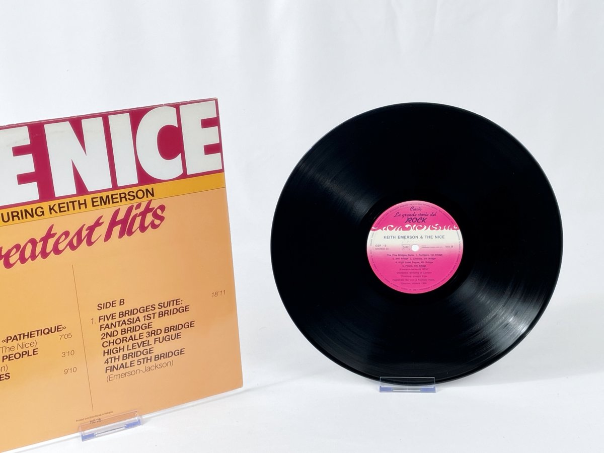 The Nice - Greatest Hits LP Vinyl, Vintage Prog Rock, Featuring Keith Emerson
